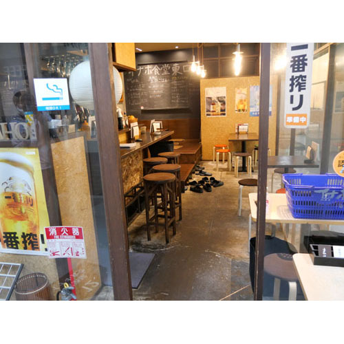 <h5>◇イナホ食堂東口の写真：</h5><br />
                          《店舗の様子》<br />
                      <h5>☆　画面両端の矢印（←　→）ボタンで、次の写真に移動し、右上の×ボタンで、元のページにもどります。
                      </h5>